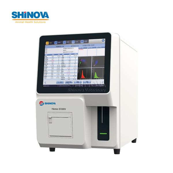 Analisador Hematológico Veterinário Totalmente Automático 5-Diff
