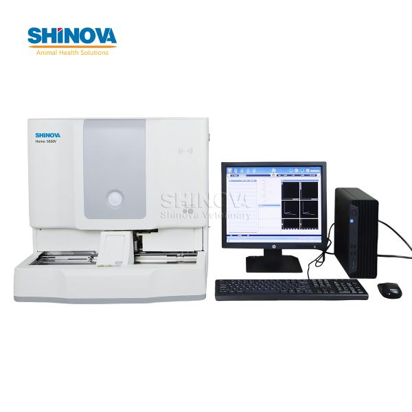 Analisador Hematológico Veterinário Totalmente Automático 5-Diff