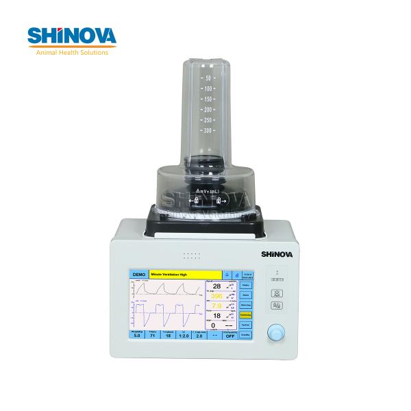 Ventilador de Anestesia Veterinária Inteligente com Acionamento por Turbina