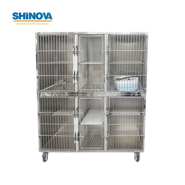 Gaiola de Hospedagem para Gatos de Alto Padrão (Quatro Módulos)