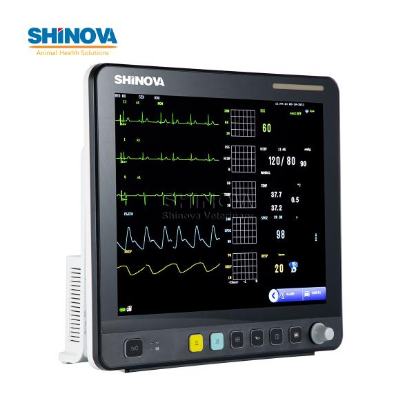 Monitor Veterinário Modular com Tela Touchscreen de 15 polegadas