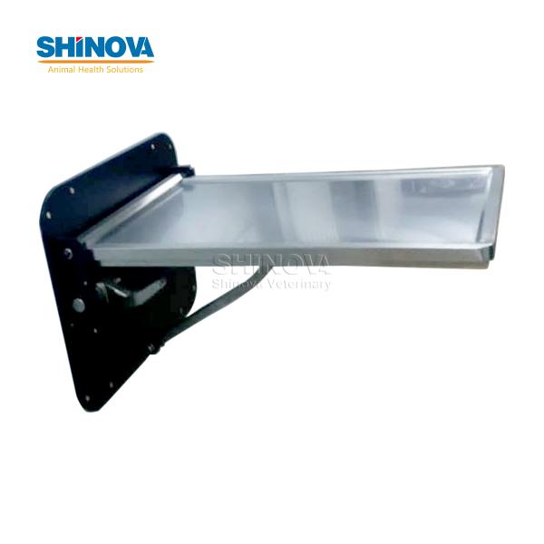 Mesa de Exame Dobrável de Parede em Aço Inoxidável