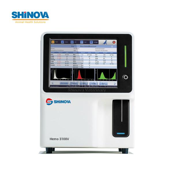 Analisador Hematológico Veterinário Totalmente Automático 3-Diff